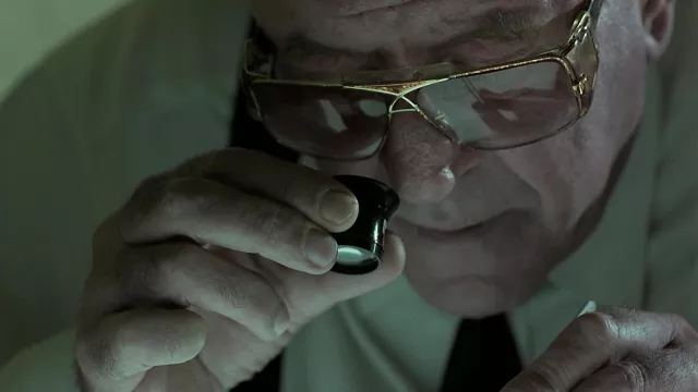 Les lunettes de soleil Cazal portées par Doug (Mike Reid) dans le film Snatch