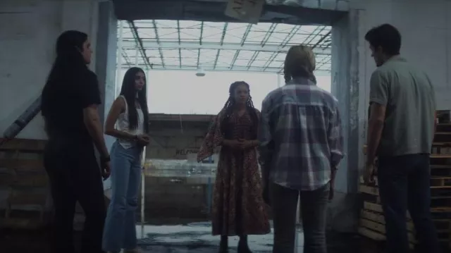 Levi's Flared 70s Jeans worn by Nida Khurshid as seen in The Winchesters(S01E05) 