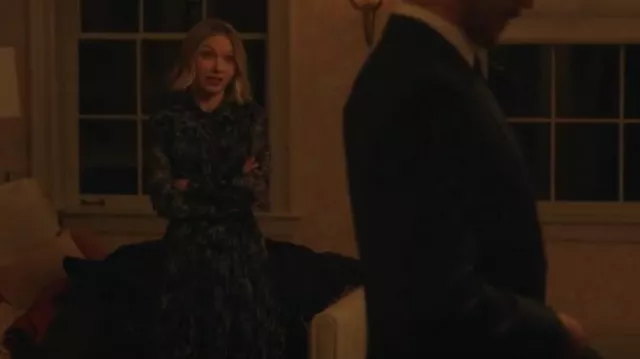 Dea Kudibal Seraphina Robe en soie portée par Kate Keller (Tavi Gevinson) vue dans Gossip Girl (S02E02)