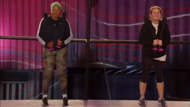 Nike Pro Camo Leggings worn by Lulu Oliviera as seen in Big Brother Australia (S14E02)