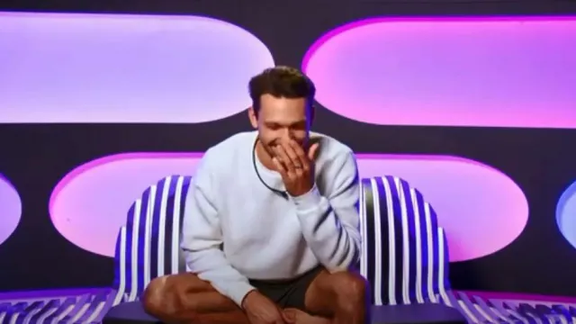 Industrie Robinson Knit worn by Joel Notley as seen in Big Brother Australia (S14E05)