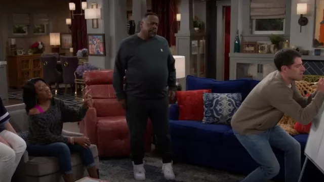 Nike Air Force 1 Sneakers worn by Calvin Butler (Cedric the Entertainer) as seen in The Neighborhood (S05E09)