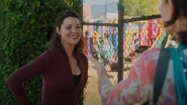 Lululemon Define Jacket worn by Tully Hart (Katherine Heigl) as seen in Firefly Lane (S02E02)