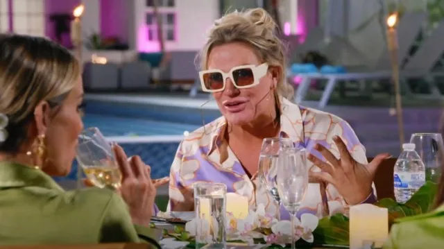 Peppermayo Mink Sunglasses worn by Heather Gay as seen in The Real Housewives of Salt Lake City (S03E10)
