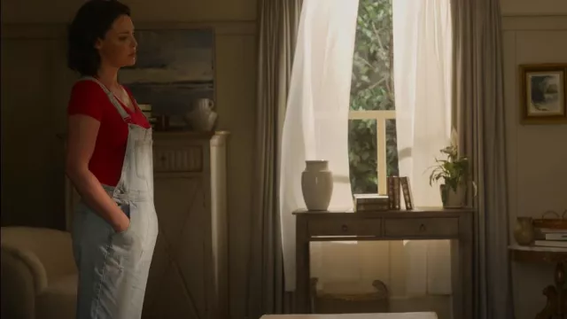 Free People Women's Ziggy Denim Overalls worn by Tully Hart (Katherine Heigl) as seen in Firefly Lane (S02E09)