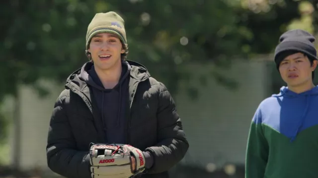 Wilson Baseball Gloves worn by Boy (Matt Anspach) as seen in Little America TV show wardrobe (Season 2 Episode 6)