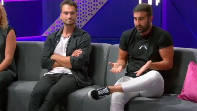 Crep Shop T-Shirt worn by Johnson Ashak as seen in Big Brother Australia (S14E27)