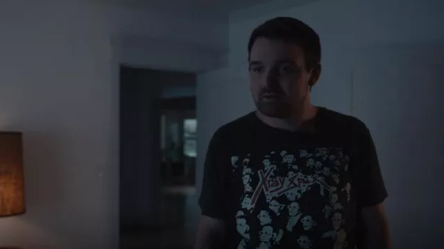 X-ray Spex T-Shirt worn by Kevin Franklin (Micah Stock) as seen in Kindred TV series outfits (S01E02)