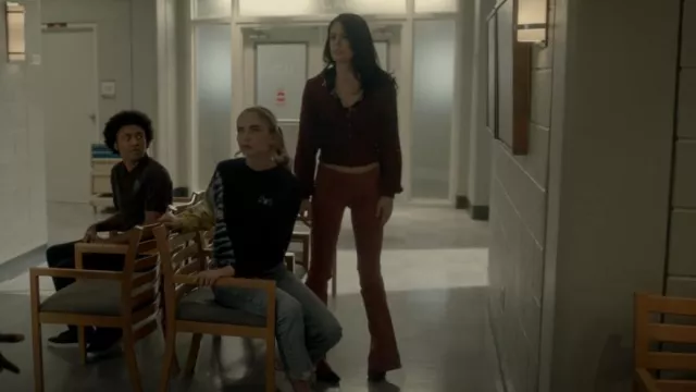 Free People Pull On Corduroy Pants worn by Josie Saltzman (Kaylee Bryant) as seen in Legacies (S04E05)