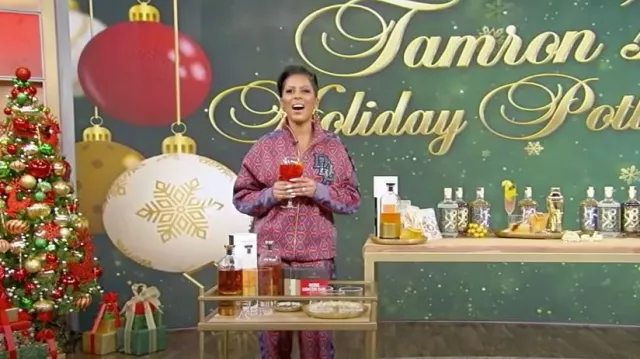 Puma Dapper Dan T7 Pant worn by Tamron Hall as seen in Tamron Hall on December 14, 2022
