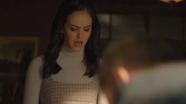 BDG Structured Scoop Neck Mini Dress worn by Josie Saltzman (Kaylee Bryant) as seen in Legacies (S03E06)