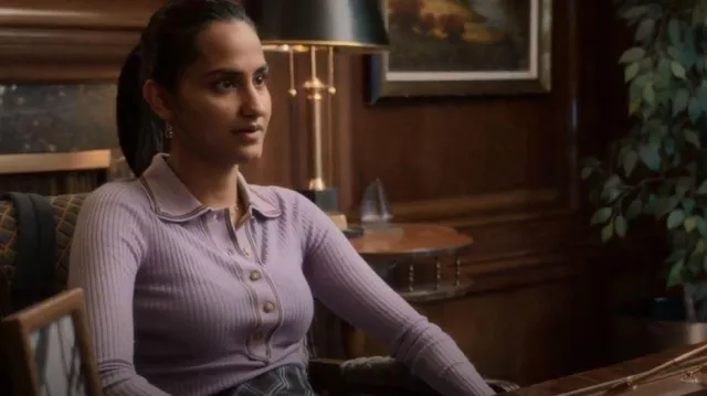 Handm Short Twill Skirt Worn By Bela Malhotra Amrit Kaur As Seen In The Sex Lives Of College 