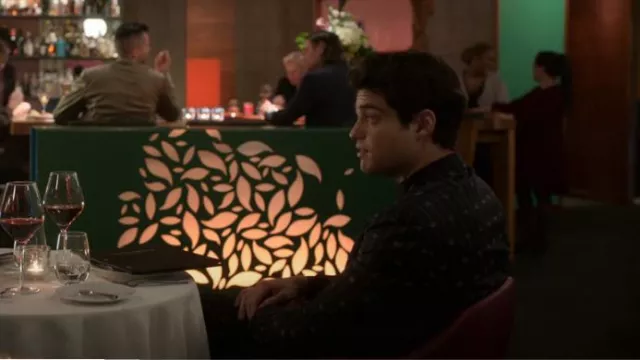 Gucci Embroidered GG Suit worn by Owen Hendricks (Noah Centineo) as seen in The Recruit (S01E03)