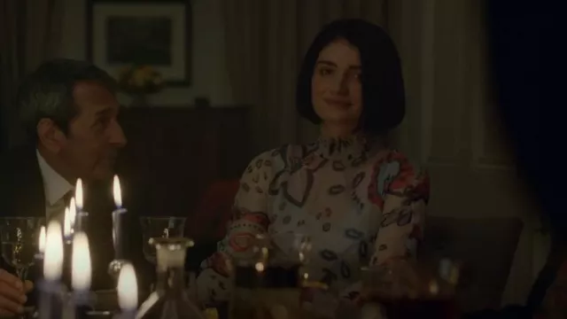 Armani Silk Chiffon Dress with Delicate Floral Print worn by Adele (Eve  Hewson) as seen in Behind Her Eyes (S01E01) | Spotern