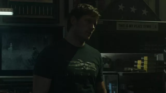 SITKA Gear T-Shirt worn by James Reece (Chris Pratt) as seen in The Terminal List TV series wardrobe (Season 1 Episode 2)