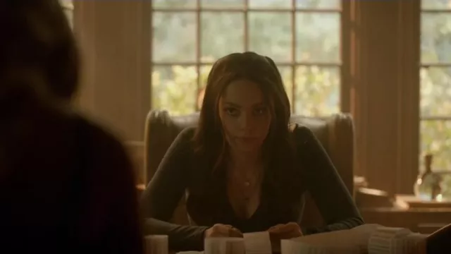 Abercrombie & Fitch Seamless Fabric Wrap Bodysuit worn by Hope Mikaelson (Danielle Rose Russell) as seen in Legacies (S04E18)