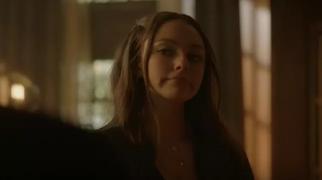 Allsaints Mixed Swag Chain Ear Cuff & Stud Set worn by Hope Mikaelson (Danielle Rose Russell) as seen in Legacies (S04E18)