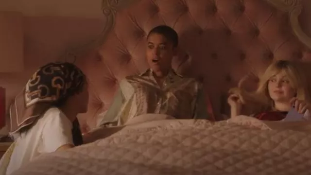 Pierre-Louis Mascia Chemise à manches longues portée par Julien Calloway (Jordan Alexander) vue dans Gossip Girl (S02E05)