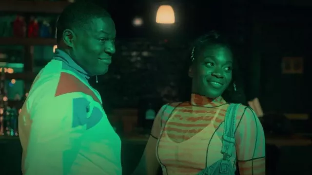 Kikiriki Mesh Colorblock Top worn by Poppy Martinez (Kendra Oyesanya Willis) as seen in Step Up (S03E10)