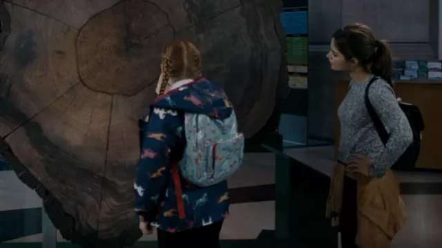 Silence & Noise at Urban Outfitters Marta Minimalist Backpack worn by Clara (Jenna Coleman) as seen in Doctor Who (S08E10)