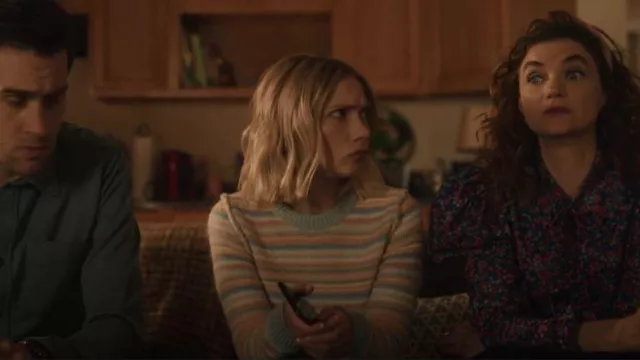 Acne Studios Rainbow Knit Sweater porté par Kate Keller (Tavi Gevinson) vu dans Gossip Girl (S02E06)