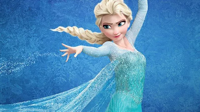 La robe portée par Elsa (Idina Menzel) dans le film La Reine des neiges