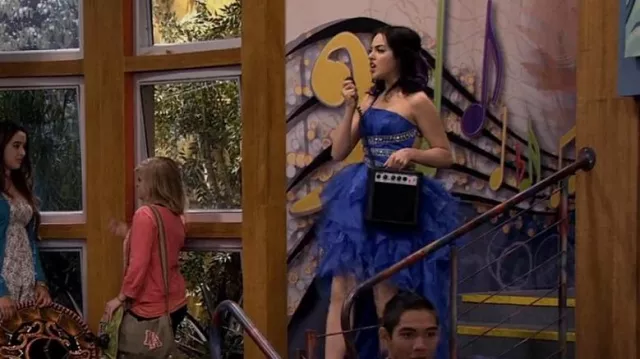 Dana Mathers Cassie Prom Dress worn by Jade West (Elizabeth Gillies) as seen in Victorious (S04E08)