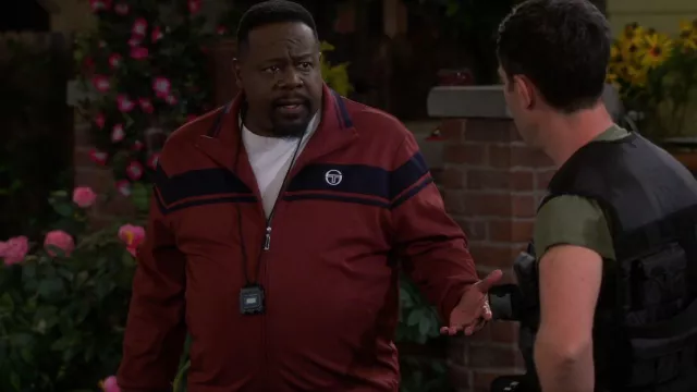 Sergio Tacchini Damarindo Tracksuit worn by Calvin Butler (Cedric the Entertainer) as seen in The Neighborhood (S04E11)