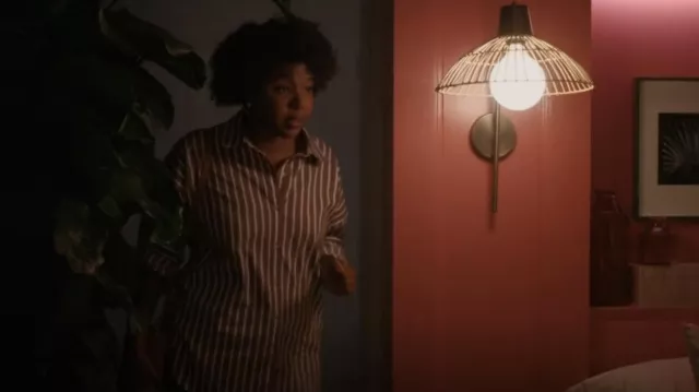 Favorite Daughter Ex-Boyfriend Button-Up Shirt worn by Angelica 'Angie' Porter-Kennard (Jordan Hull) as seen in The L Word: Generation Q (S03E07)