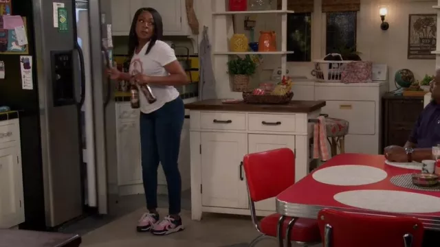 Champion 93 Eighteen Sneakers worn by Tina Butler (Tichina Arnold) as seen in The Neighborhood (S04E10)