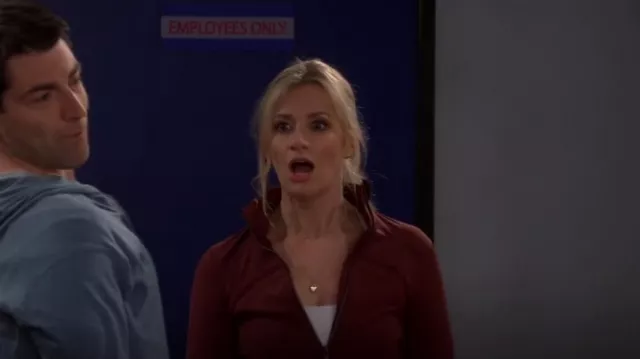 Lululemon Define Jacket worn by Gemma Johnson (Beth Behrs) as seen in The Neighborhood (S04E17)