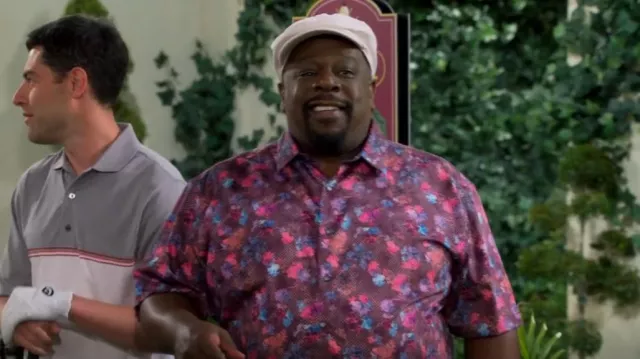 Robert Graham Gervais Sport Shirt worn by Calvin Butler (Cedric the Entertainer) as seen in The Neighborhood (S04E18)