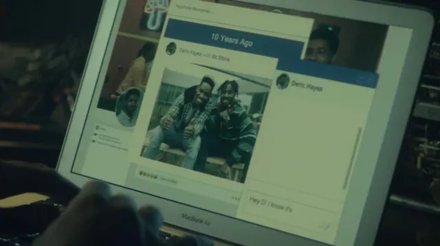 Apple MacBook Air used by Cyborg (Joivan Wade) in Doom Patrol TV series (Season 4 Episode 1)