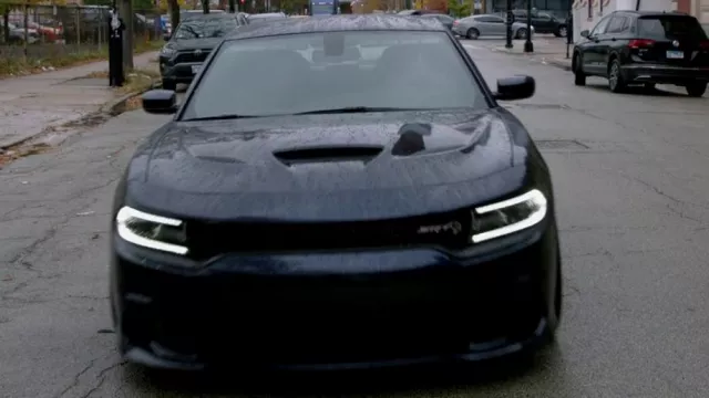2022 Dodge Charg­er SRT used by Kevin Atwater (Laroyce Hawkins) in Chicago P.D. TV show (Season 10 Episode 9)