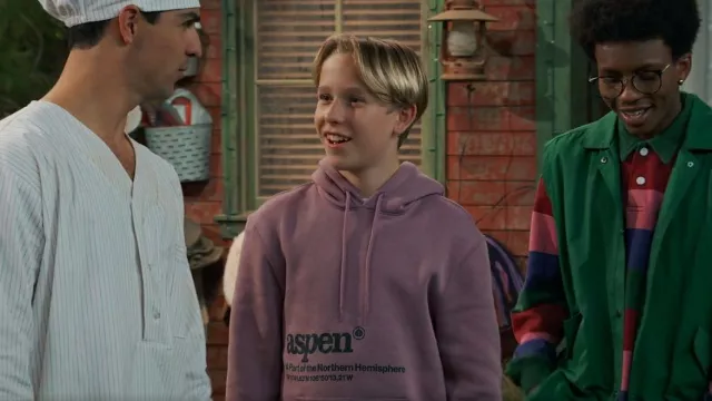 H&M Regular Fit Hoodie worn by Jake (Luke Busey) as seen in BUNK'D (S06E10)