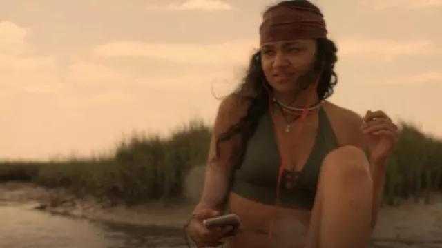 Konasol Triangle Bikini Top worn by Kiara Carrera (Madison Bailey) as seen  in Outer Banks (S01E01) | Spotern