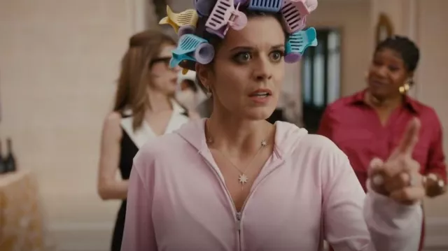 The Songbird Collection Eternal Stars Lariat Necklace worn by Saffron Sims as seen in Pretty Hard Cases (S03E01)