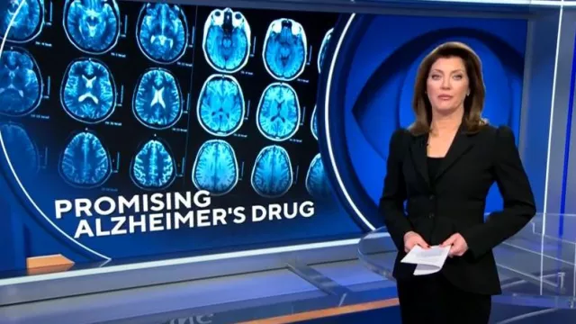 Michael Kors Wool Gabardine Cutaway Riding Jacket worn by Norah O'Donnell as seen in CBS Evening News on January 6, 2023