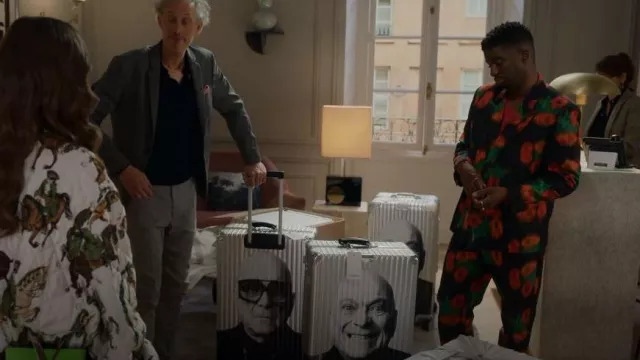 Kenzo Coquelicot Jacket worn by Julien (Samuel Arnold) as seen in Emily in Paris (S02E03)