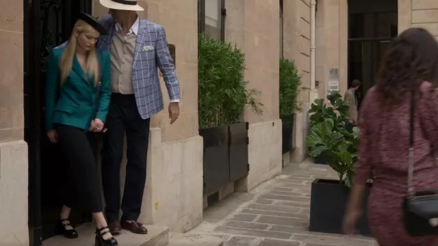 Nodaleto Bulla Babies Zapatos de cuero usados por Camille (Camille Razat) como se ve en Emily en París (S02E05)