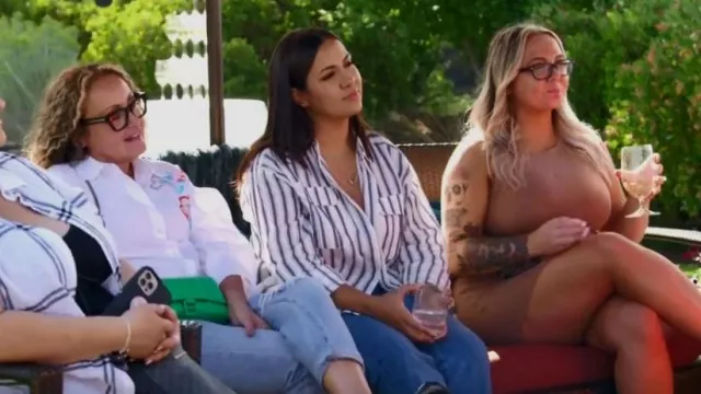 Forever 21 Striped Shirt worn by Briana DeJesus as seen in Teen Mom: Family Reunion (S02E01)