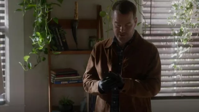 Theory Amos Trucker Jacket worn by Grisha Callen (Chris O'Donnell) as seen in NCIS (S20E10)