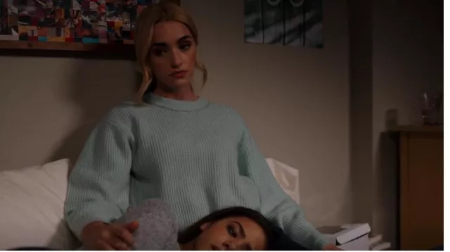 Joie Roshan Sweater worn by Georgia Miller (Brianne Howey) as seen in Ginny & Georgia (S01E07)