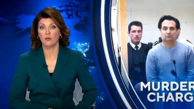 Altuzarra Indiana Jacket worn by Norah O'Donnell as seen in CBS Evening News on January 17, 2023