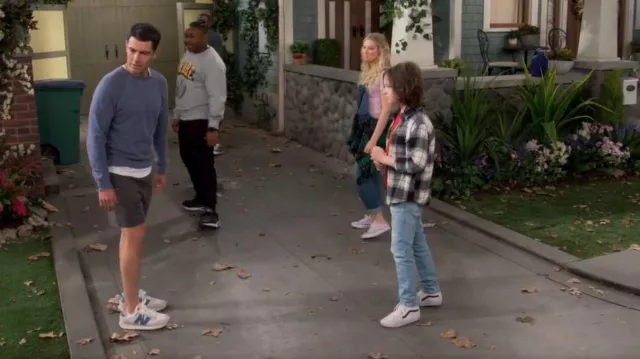 New Balance 237V1 Sneakers worn by Dave Johnson (Max Greenfield) as seen in The Neighborhood (S05E10)