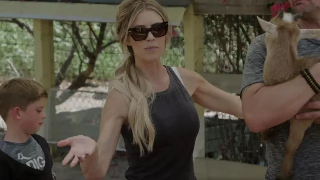 Cotton Citizen The Standard Tank worn by Christina El Moussa as seen in Christina on the Coast (S05E01)