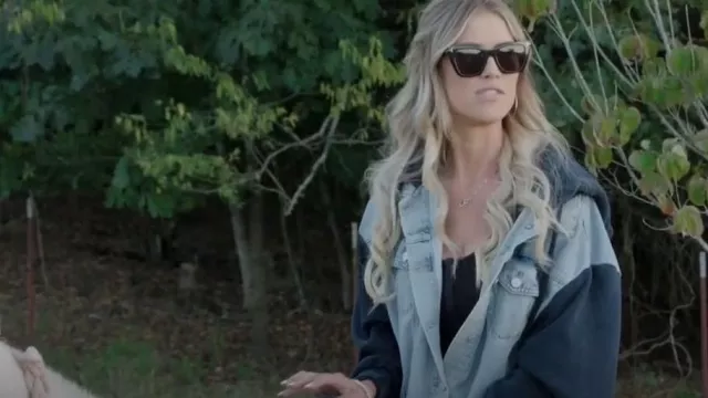 Good American Snap Front Bodysuit worn by Christina El Moussa as seen in Christina in the Country (S01E01)