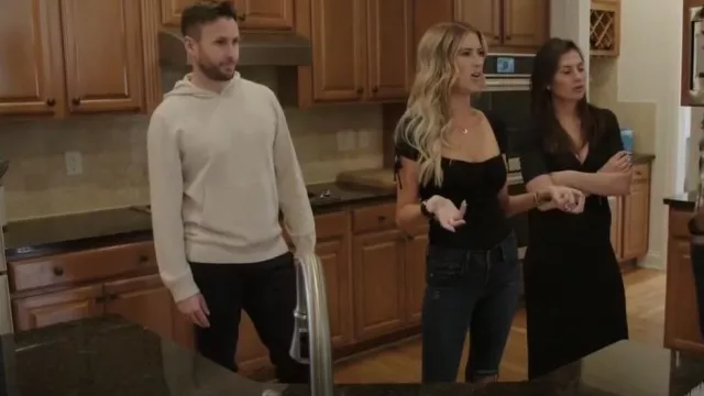 Lovers and Friends Jupiter Bodysuit worn by Christina El Moussa as seen in Christina in the Country (S01E01)