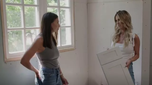 Free People Boulevard Tank worn by Christina El Moussa as seen in Christina in the Country (S01E01)