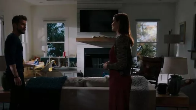 Cuyana Silk Slip Dress worn by Dr. Kincaid Sullivan (Kaley Ronayne) as seen in The Resident (S06E11)